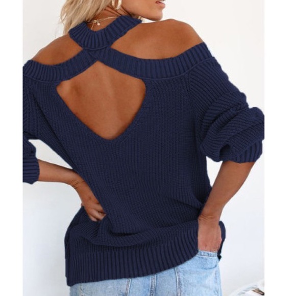 Feeling Your Best Cutout Sweater - Picture 3 of 5